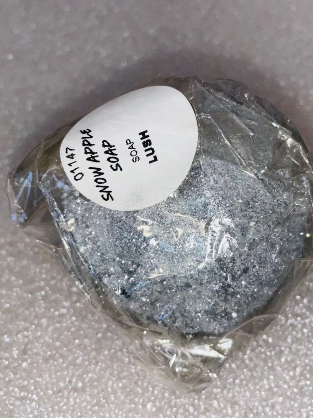 Lush Snow Apple Soap new in package